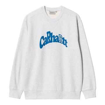 Carhartt WIP Sweatshirt Amherst Ash Heather / Gulf